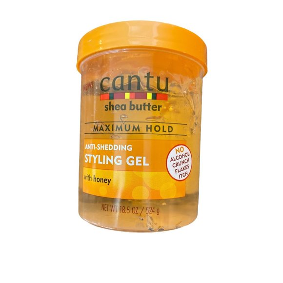 🎉3 for 15🎉Cantu Shea Butter Max Hold Anti-Shedding Styling Gel w/honey 18.5 oz - Picture 1 of 2